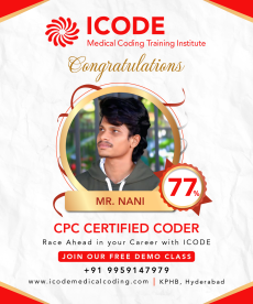 ICODE medical coding Training Institute student placement outcome